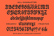 IC Kindwall - Organic Blackletter, a Blackletter Font by IronbirdCreative (Thumbnail 8 of 8)