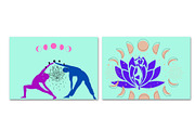 12 Asanas Posters, a Stationery Template by Anliveda (Thumbnail 5 of 6)