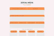Social Media Planner, a Print Template by Brand Your Biz Co. (Thumbnail 5 of 9)