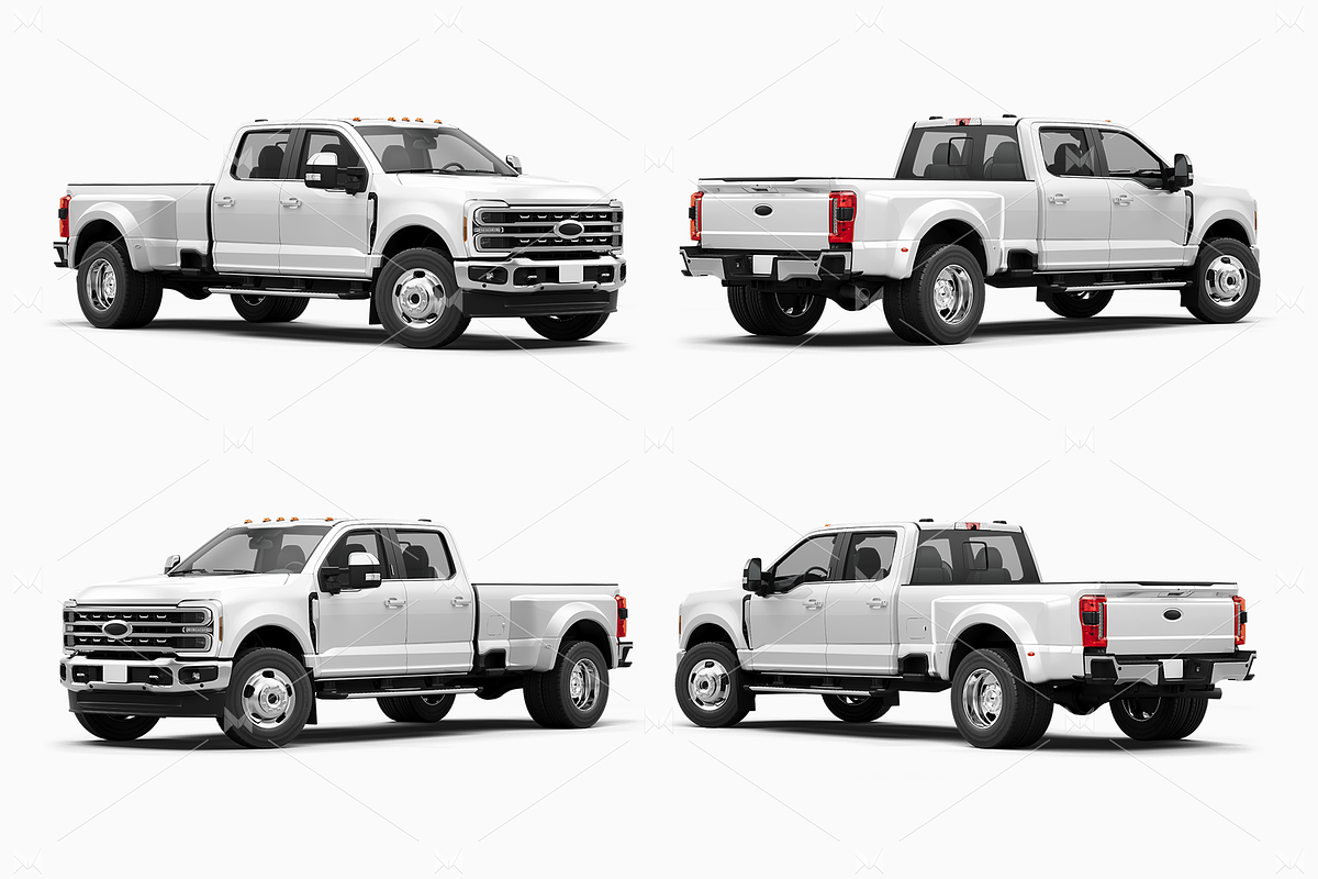 Pickup Truck Mockup 15, a Product Mockup by Mockupix (Photo 11 of 12)