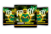 Night Club - DJ Party Flyer Template, a Flyer Template by HasnainGFX (Thumbnail 2 of 2)