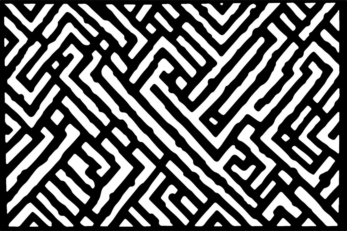 Geometric Laser Cut Panel Set, an Object Graphic by Designer_Momina (Photo 6 of 13)