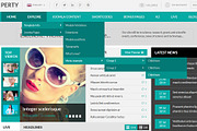 SJ Perty - News/Magazine Template, a Websites & App Template by YouTech (Thumbnail 4 of 5)