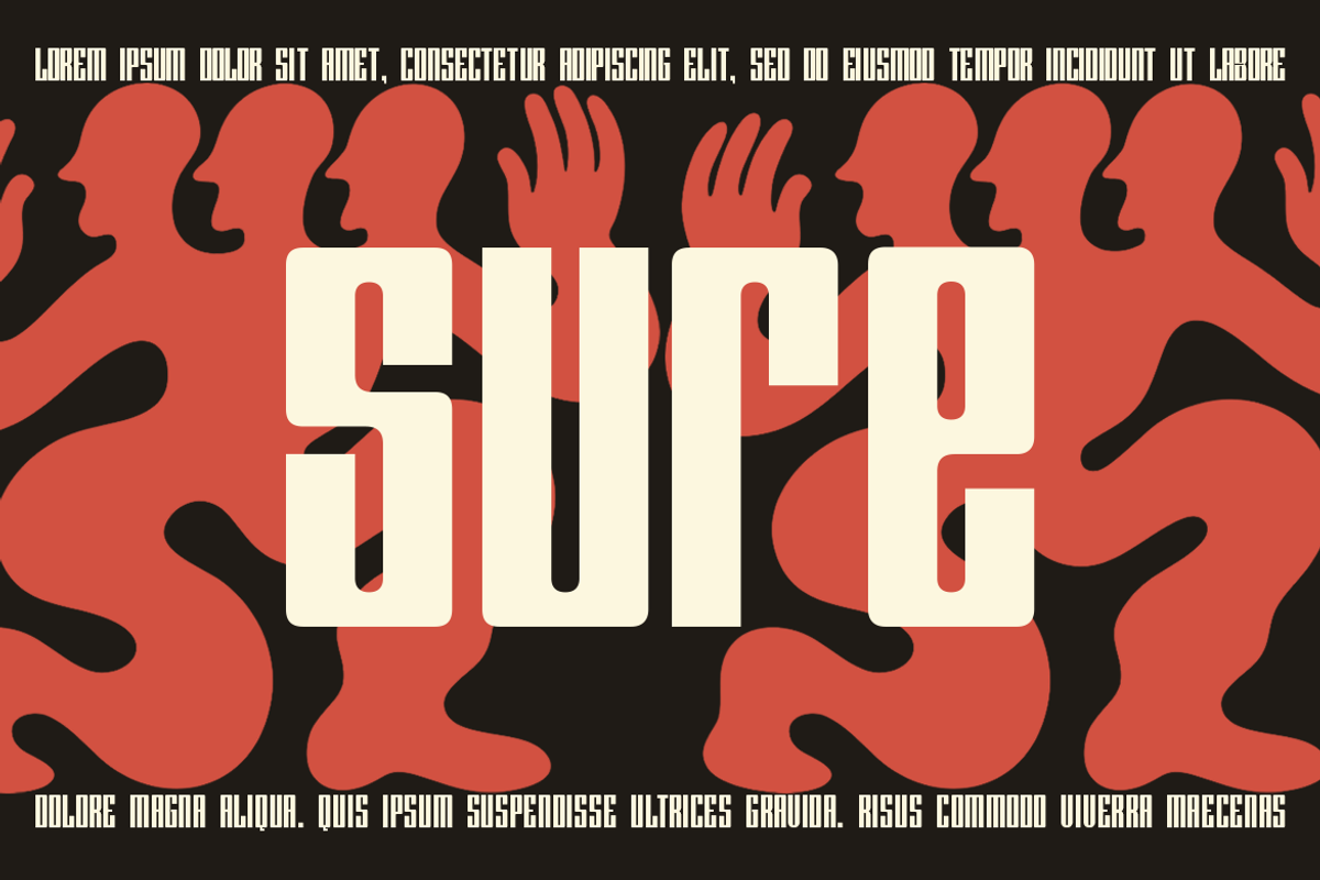 Overtall Ultra Condensed Sans Font, a Sans Serif Font by Rasio Studio (Photo 3 of 11)
