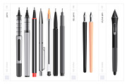 Vector Pens & Pencils, an Object Graphic by Side Project (Thumbnail 7 of 8)