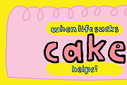 Yellow Day, a Handwritten Font by pizzadudedotdk (Thumbnail 2 of 8)