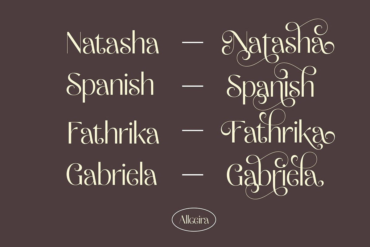Natasha Elegant Serif, a Serif Font by Luna Shop (Photo 5 of 10)