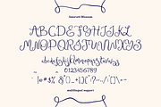 Amoratti Blossom, a Script Font by Sans & Sons (Thumbnail 9 of 9)