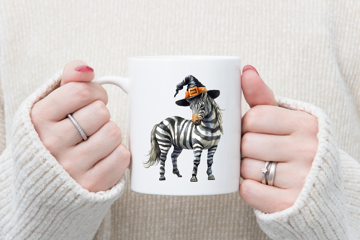 Whimsical Halloween Animal Clipart, an Illustration by designcity5 (Photo 5 of 5)