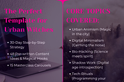 Modern Witch Instagram Templates, a Social Media Template by Mochi Atelier (Thumbnail 7 of 10)