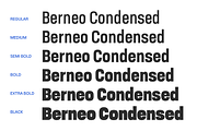 Berneo – Modern Condensed Font, a Sans Serif Font by Yukita Creative (Thumbnail 7 of 10)