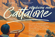 Cattalone Modern Handwritten Font, a Script Font by Letterena Studios Script (Thumbnail 1 of 15)