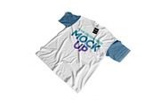 T-Shirt Mockup Set, a Shirt Mockup by GraphicsPixel (Thumbnail 4 of 9)