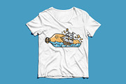 the view of the ship in the bottle, an Object Illustration by gunaonedesign (Thumbnail 4 of 4)
