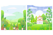 Green Leaves  Freshness, a Decorative Illustration by Valentyna Smordova (Thumbnail 6 of 8)