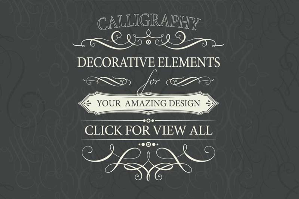BIG SET of flourishes, a Decorative Illustration by ARSCOR (Photo 2 of 6)