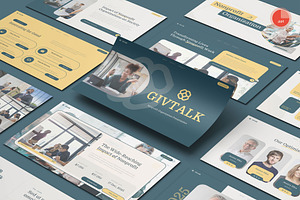 Nonprofit Organization PowerPoint, a Presentation Template by Pixslides