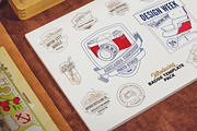 Illustrated Badge Template Pack, a Branding & Logo Template by Liviu (Thumbnail 4 of 6)