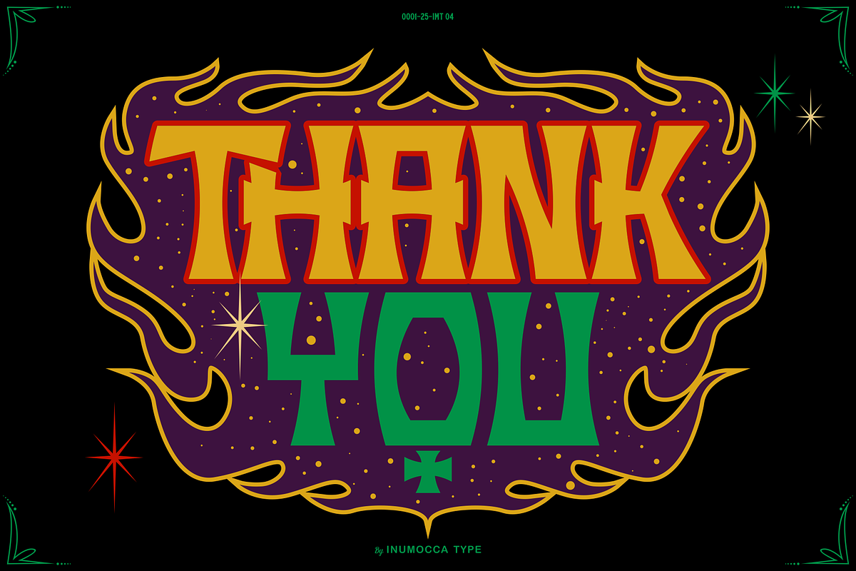 Rebel Kulture + Free Vector Set, a Serif Font by inumocca_type (Photo 13 of 13)