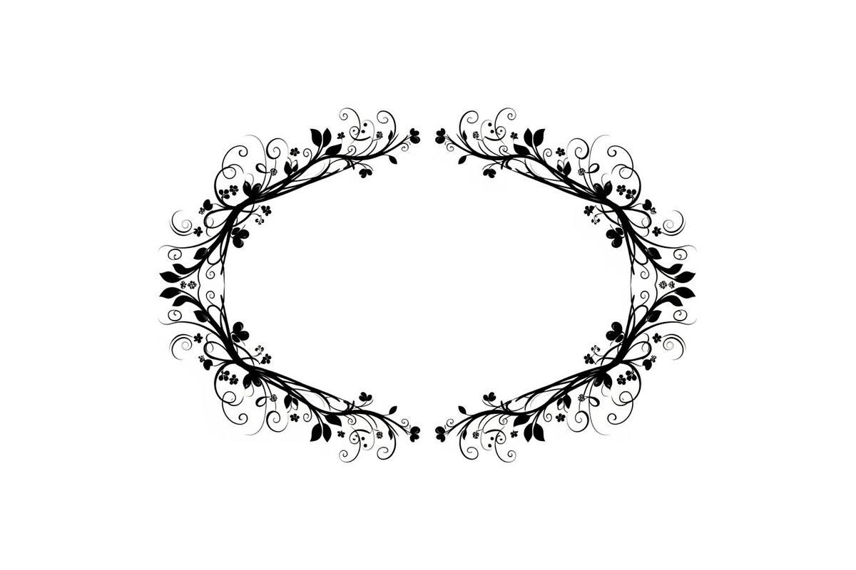 Decorative Nature Frame Silhouette, a Graphic by BIPLOB EXPERT (Photo 6 of 13)