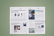Newspaper Elite, a Magazine Template by GreenDesign (Thumbnail 4 of 9)