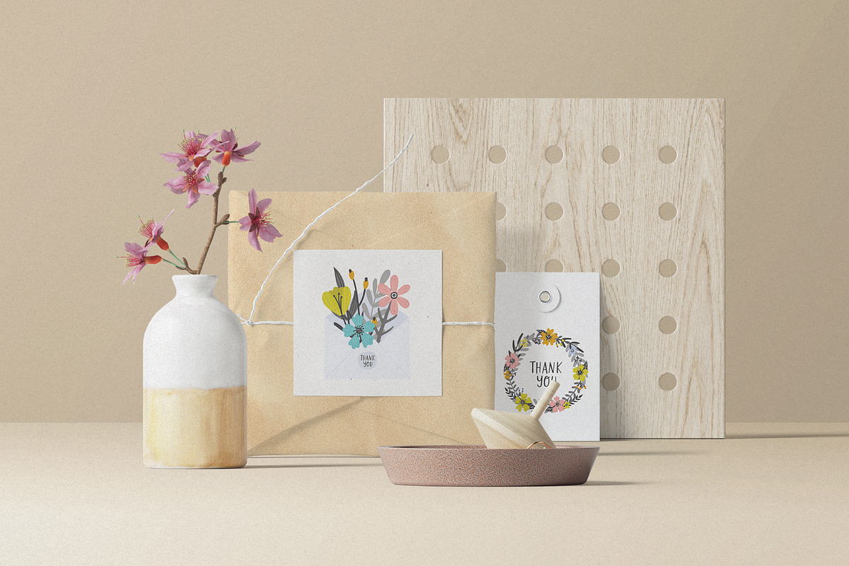 Modern floral spring set, an Object Graphic by MaNechaeva (Photo 11 of 13)