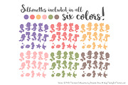 Mermaid Silhouettes in Wildflowers, an Illustration by Amanda Ilkov (Thumbnail 3 of 3)