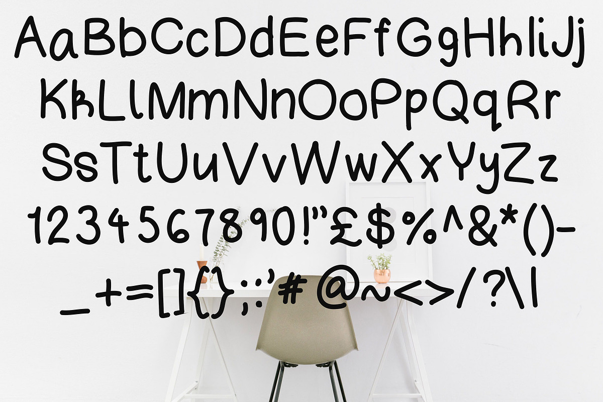 Ronan - A Handwritten Font preview 3
