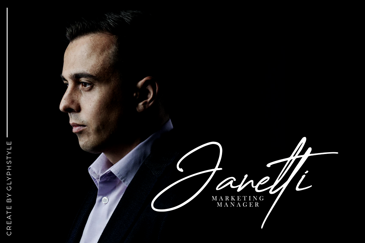 Creattion a Ink Stylish Signature, a Script Font by Glyphstyle (Photo 5 of 13)