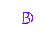 Modern Minimalist BD-Monogram Logo, a Branding & Logo Template by arhabib (Thumbnail 10 of 13)