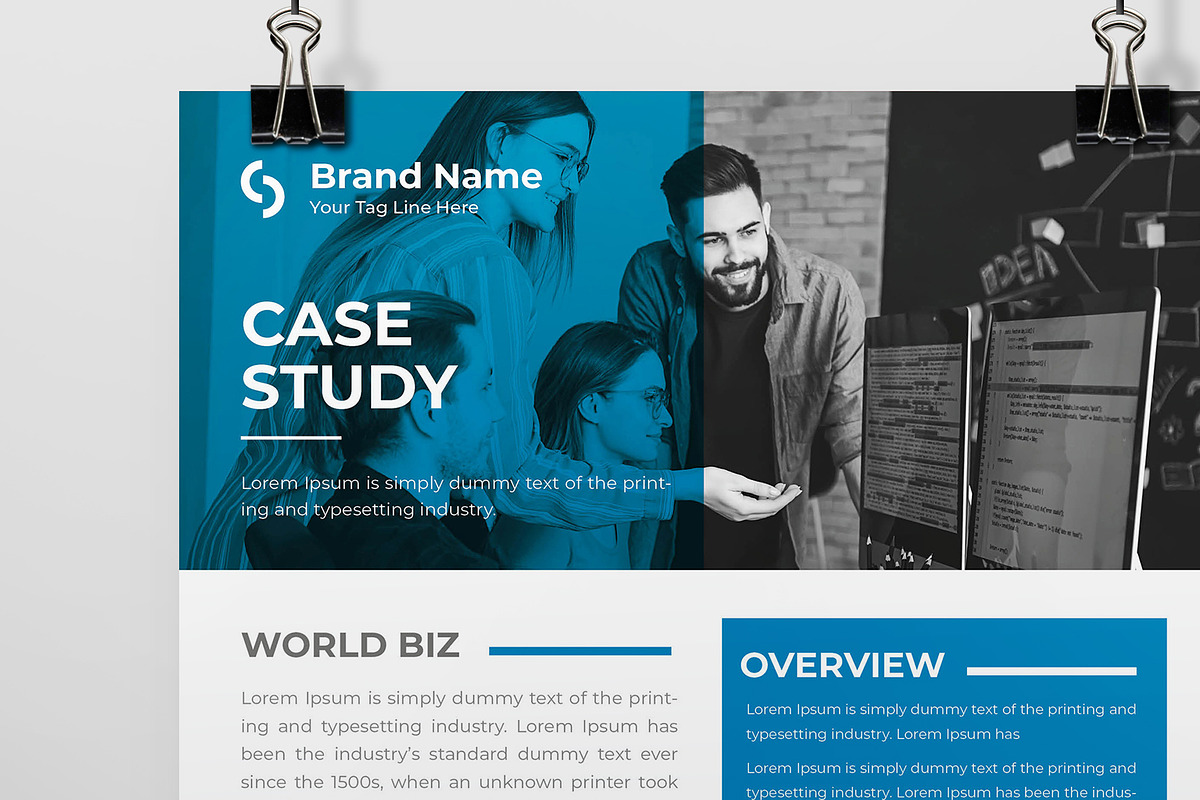 Business Case Study, a Stationery Template by MightyDesign (Photo 2 of 6)