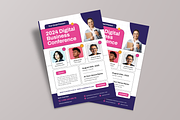 Digital Business Conference Flyer, a Flyer Template by MMPixelCraft (Thumbnail 5 of 5)
