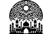 Black Mandala & Nature SVG Bundle, an Object Graphic by Designer_Momina (Thumbnail 2 of 13)