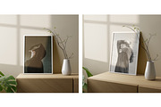 Photo Frame Mockups, a Print Template by simuradi (Thumbnail 2 of 11)