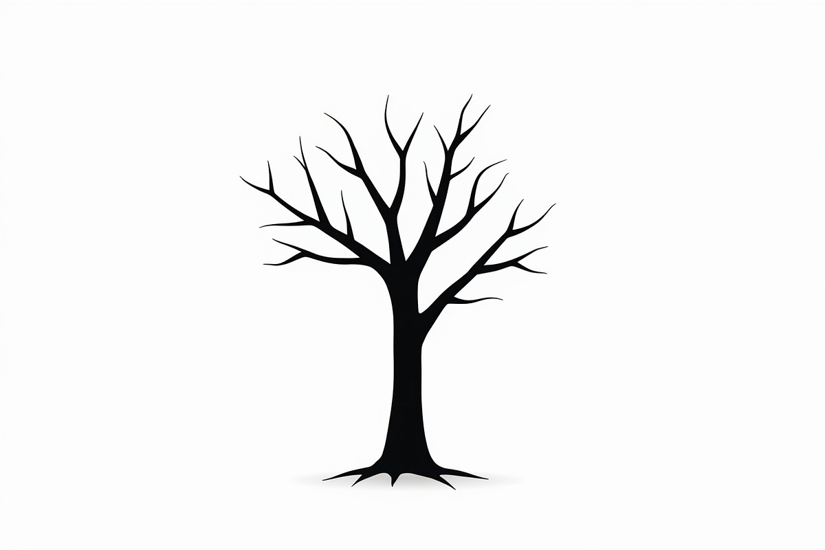 Tree Silhouette Vector Pack, an Illustration by musafir_fashion (Photo 12 of 21)