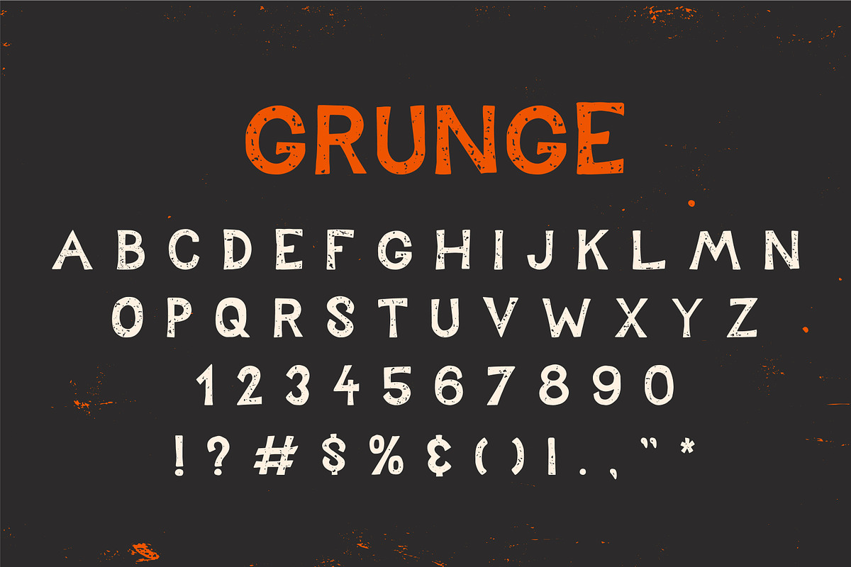 Midrand Motors - Display Grunge font, a Serif Font by Liam MacSweeney's (Photo 3 of 6)