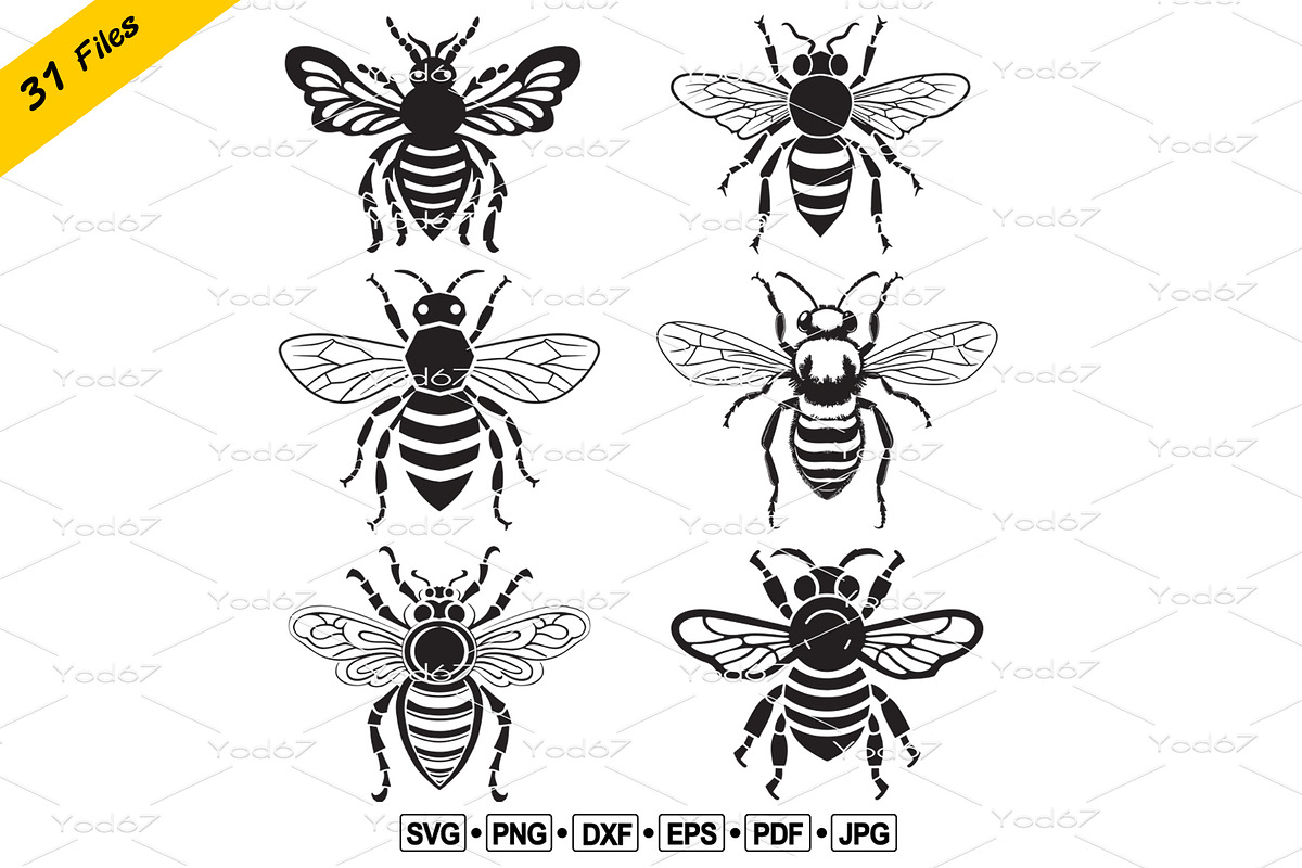 Vector of bee group design. Insect., an Animal Illustration by yod67