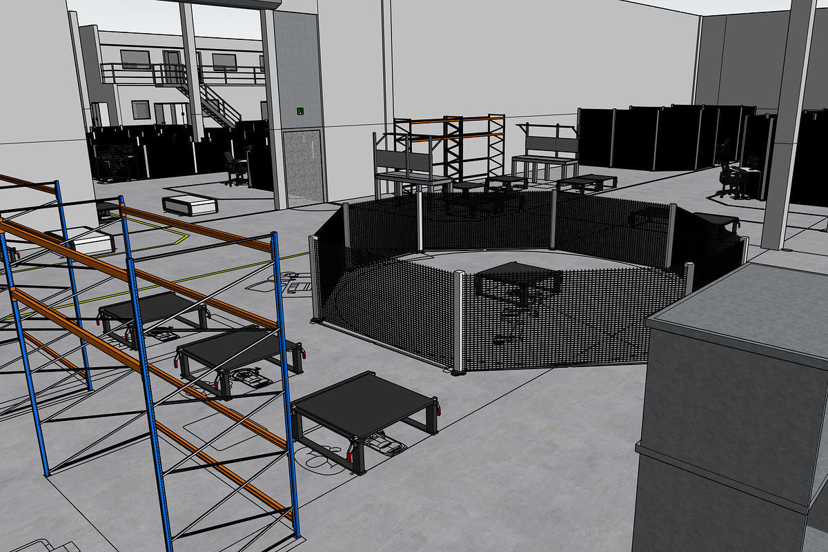 3D Factory Floor Model - Industrial, an Architecture 3D Model by Arthitecture Home (Photo 2 of 3)
