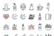Bundles Outline Mental Growth Icons, an Outline Icon by adenpinkstore (Thumbnail 11 of 22)