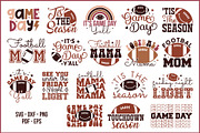 Football SVG Bundle 18 Designs, an Object Graphic by BeeCraftR (Thumbnail 5 of 11)