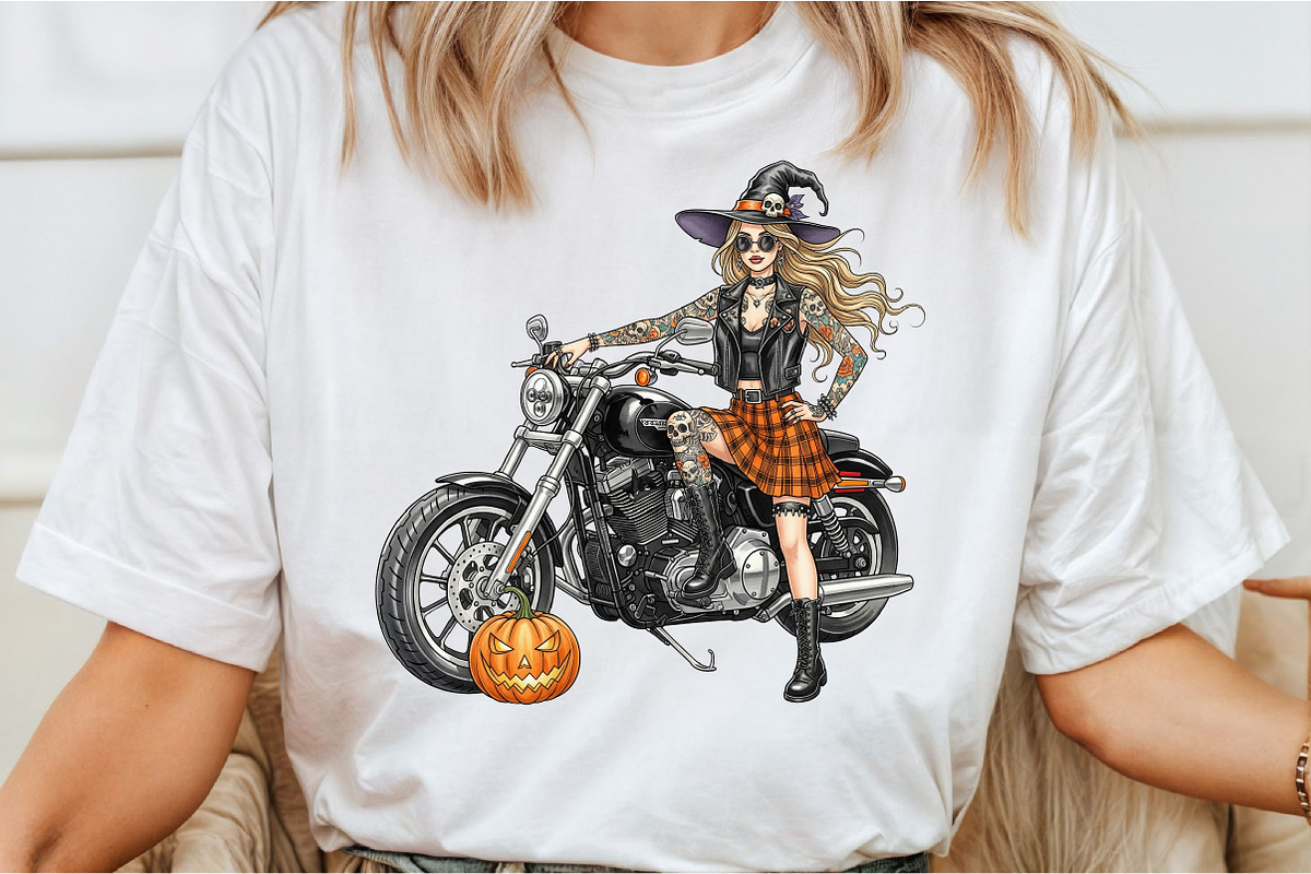 Chibi Kleinkind Halloween Biker, an Illustration by DreamCafeArt (Photo 2 of 7)