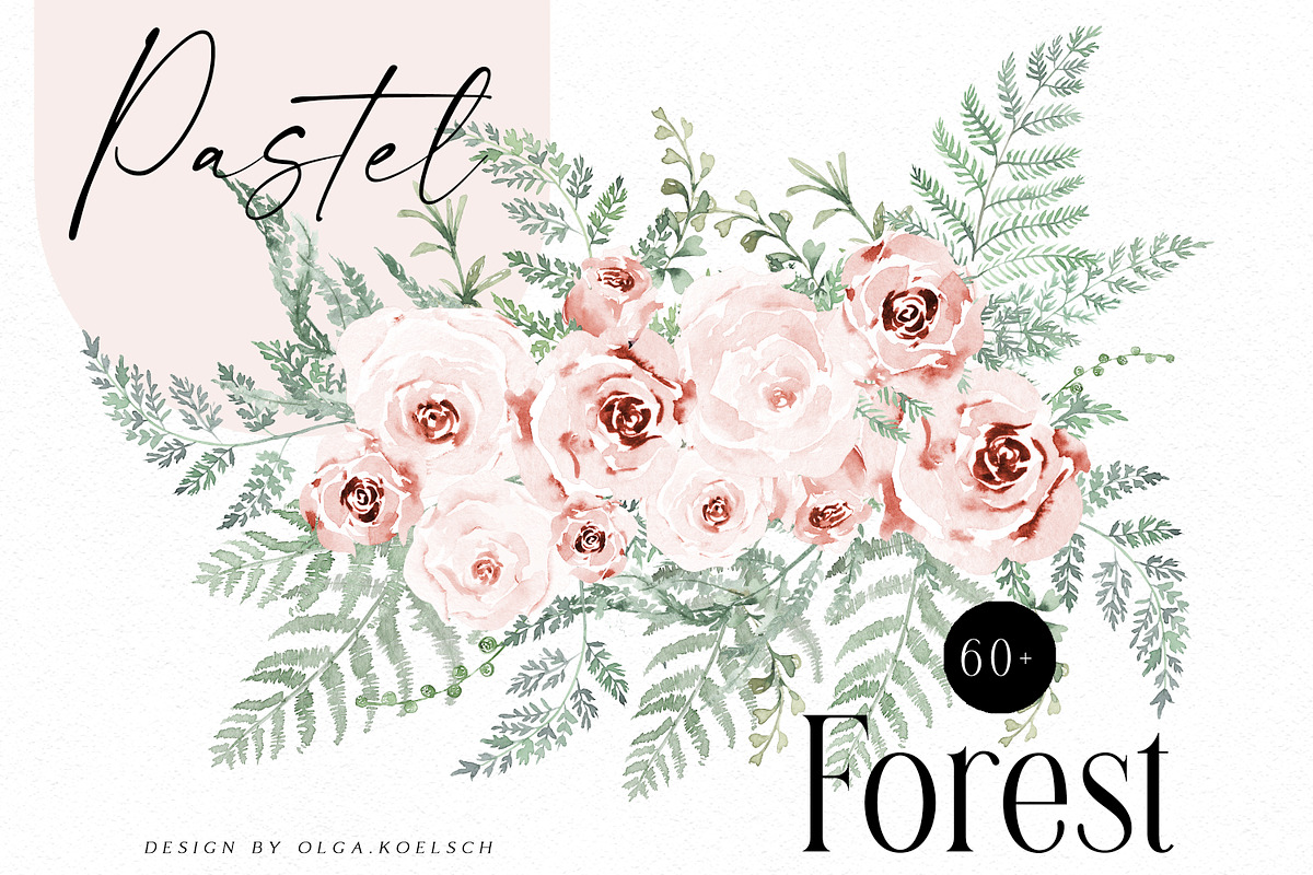 Big Bloom Bundle, an Object Illustration by Olga Koelsch (Photo 2 of 13)