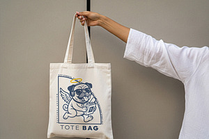 Tote Bag Mockup, a Packaging Mockup by Designer Dude