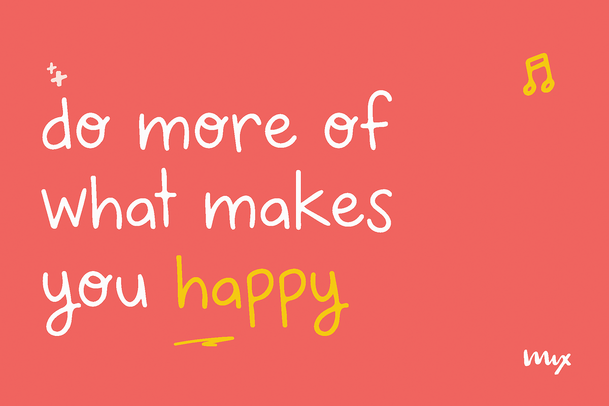 Happy Friday - Font & Dingbat Duo, a Handwritten Font by Mix Fonts (Photo 13 of 13)