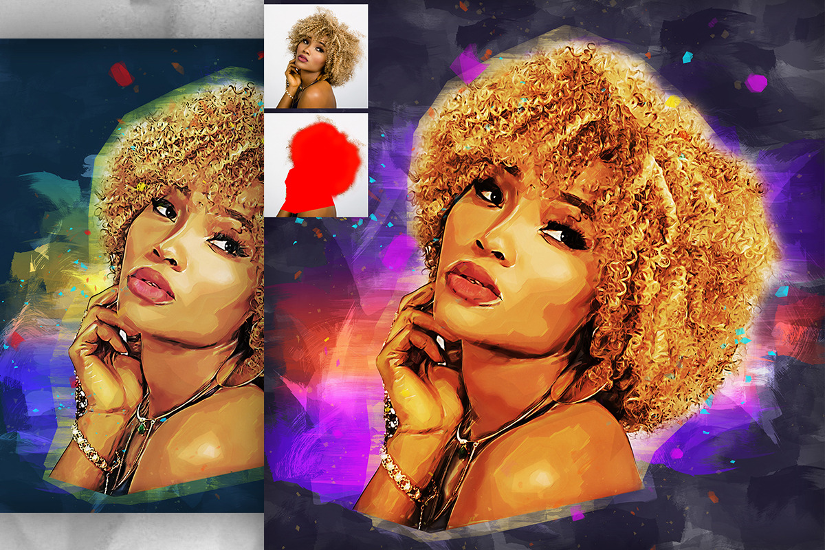 Digital Painting Photoshop Action, an Action Add-On by GorynArt (Photo 10 of 17)