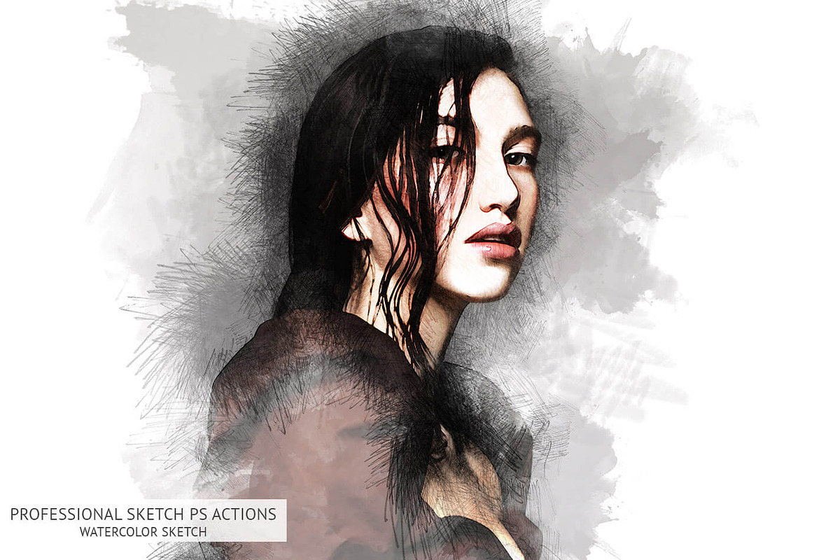 Professional Sketch Photoshop Action, an Action Add-On by FixThePhoto (Photo 6 of 37)