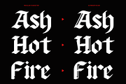 Gravenorth - Gothic Blackletter, a Blackletter Font by Indotype Foundry (Thumbnail 3 of 10)
