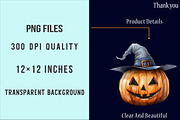 Watercolor Cute Halloween Clipart, an Illustration by SinaCreation (Thumbnail 4 of 5)