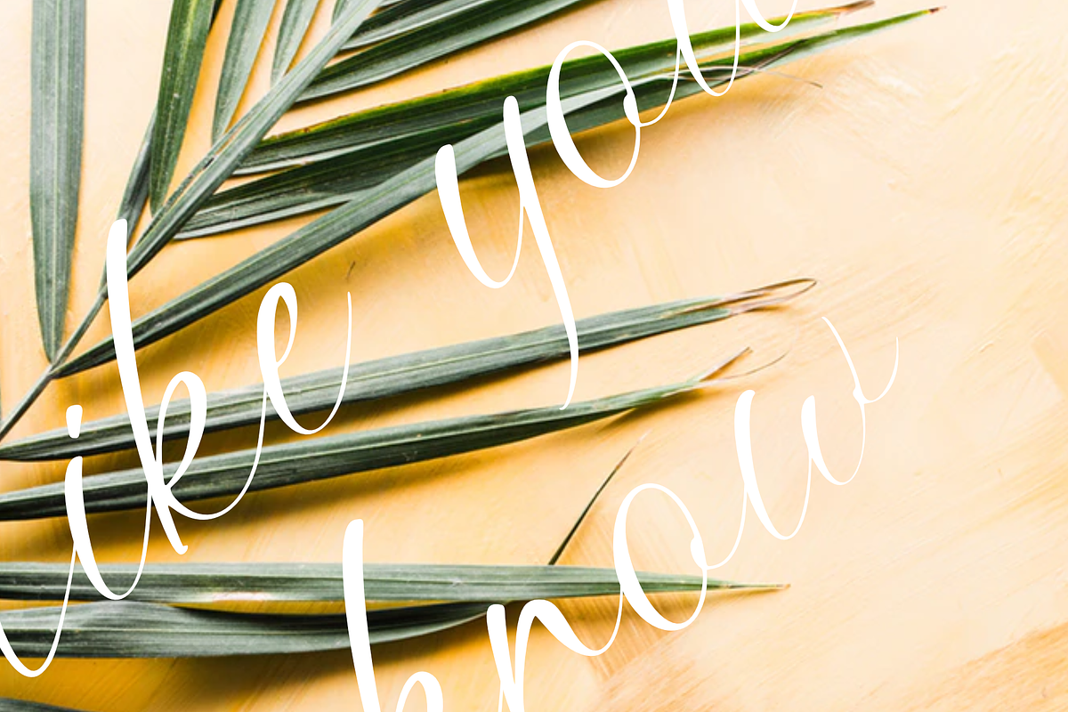 Ruttany- Modern Script Font preview 2