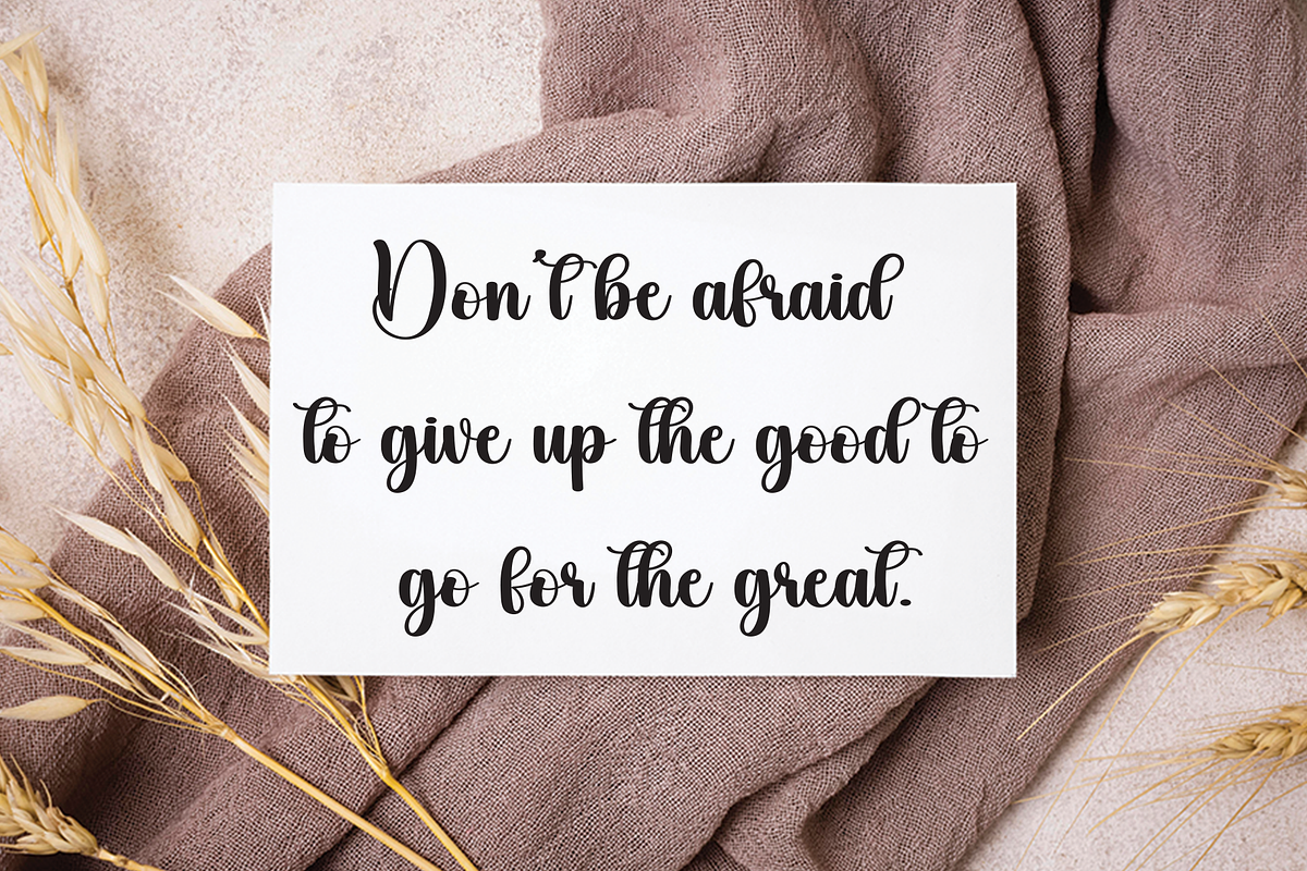 Birthday | Script Font, a Handwritten Font by Scratchones (Photo 3 of 9)